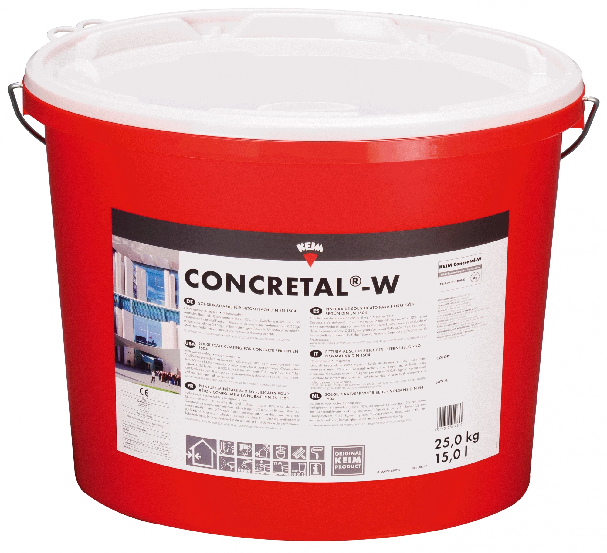 KEIM Concretal-W® Краска для защиты бетона от воды и хлоридов DE